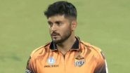 Kolkata Knight Riders Squad for IPL 2025: Manish Pandey Sold to KKR for INR 75 lakh at Indian Premier League Auction