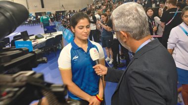 Manu Bhaker Admits Being 'Nervous' As She Opens Up On Finishing Fourth in Women's 25M Air Pistol Event at Paris Olympics 2024