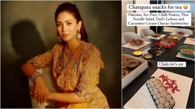 From Sev Puri to Thai Noodle Salad: Mira Rajput Shares Glimpse of Raksha Bandhan Snacks