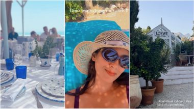 Mira Kapoor Shares Selfie in Purple Bikini, Beach Hat and Sunglasses, View Pics and Videos From Her European Holidays With Family