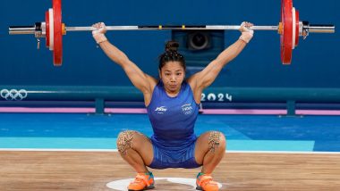 'Was on My Third Day of Periods' Mirabai Chanu Reveals After Missing Out on Bronze Medal at Paris Olympics 2024, Indian Weightlifter Finished 4th to Miss Successive Olympics Medal