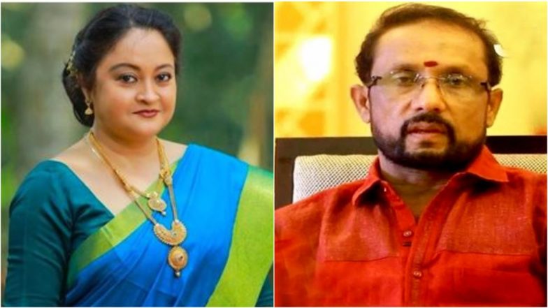 Thulasidas &lsquo;Knocked on My Hotel Door at Night&rsquo;: Geetha Vijayan Claims Malayalam Director Harassed Her During 1991 Film Shoot; She Hit Him Hard in Response (Watch Video)