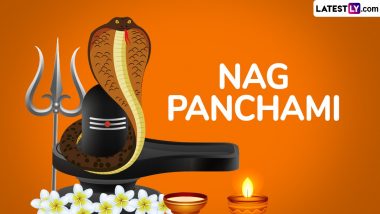 Nag Panchami 2024 Greetings: Send WhatsApp Wishes, HD Images, Wallpapers, Quotes and Messages To Celebrate the Shravan Maas Festival