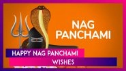 Nag Panchami 2024 Wishes, Quotes, Messages and Greetings To Share With Near and Dear Ones