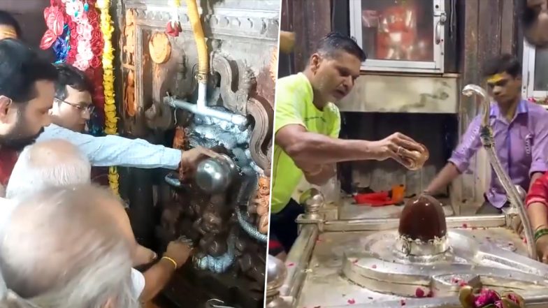 Nag Panchami 2024 Celebration Videos: From Nagchandreshwar Temple in Ujjain to Nagvasuki Temple in Prayagraj, Devotees Offer Prayers to Lord Shiva for the Auspicious Occasion