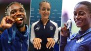 Paris Olympics 2024 Nail Art: From Manika Batra and Noah Lyles, Athletes Make Style Statements With Gold Medal-Worthy Manicures at the 2024 Summer Games (View Pics)