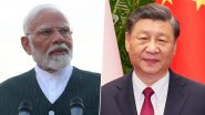 PM Modi-Xi Jinping Meeting: PM Narendra Modi, China President Jinping Hold First Bilateral Meeting on BRICS Summit Sidelines Days After LAC Agreement