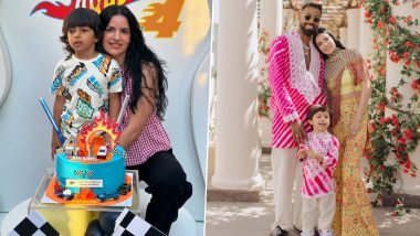 Natasa Stankovic Shares Glimpses of Son Agastya’s Hot Wheels-Themed Fourth Birthday Party on Instagram Amidst Divorce From Hardik Pandya (View Pics)