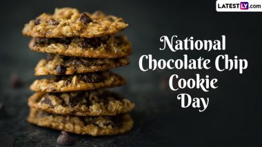 National Chocolate Chip Cookie Day 2024 HD Images and Wallpapers for Free Download Online: Share Cookies Quotes, Fun Captions, Sayings and Messages To Celebrate the Sugary Goodness