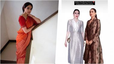 National Handloom Day 2024: Sobhita Dhulipala, Karisma Kapoor Confess Love for Indian Handloom