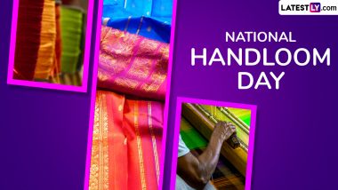 National Handloom Day 2024: Textile Ministry Kick Starts 'VIRAASAT' Exhibition to Celebrate 10th National Handloom Day