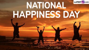 National Happiness Day 2024 Quotes and HD Images: These Sayings on Happiness, Wallpapers and Messages Will Instantly Lift You Mood