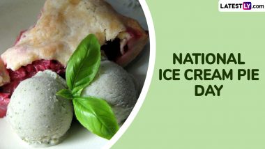 National Ice Cream Pie Day 2024 Images and Quotes: Drool Over Photos and Wallpapers of Best Kinds of Pies With Ice Cream To Celebrate the Day