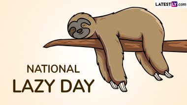 National Lazy Day 2024 Date and Significance: Know About the Light-Hearted Celebration Dedicated to the Idea of Taking a Break and Being Lazy for a Day!