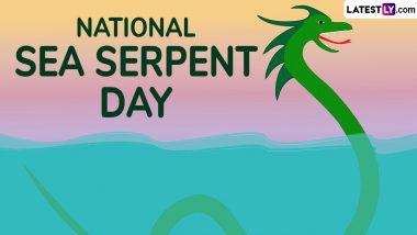 National Sea Serpent Day 2024 Date and History: Know Significance of the Day That Celebrates the Mythical Sea Creatures