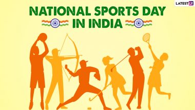 National Sports Day 2024 Wishes and HD Images: WhatsApp Messages, Wallpapers and Quotes for Celebrating the Importance of Sports and Physical Fitness