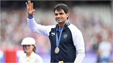 Neeraj Chopra at Lausanne Diamond League 2024 Free Live Streaming Online: Get Live TV Telecast Details of Men’s Javelin Throw Event Coverage in IST