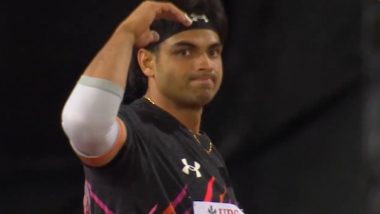 Neeraj Chopra Finishes Second at Lausanne Diamond League 2024 With 89.49 M Throw, Grenada's Anderson Peters Takes Top Spot Setting Meet Record