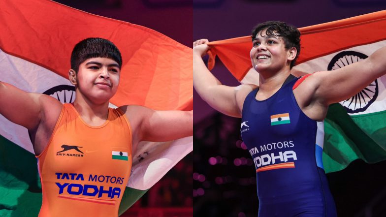 India Win Women's Team Title at U17 World Championship For the First Time As Wrestlers Accumulate 185 Points