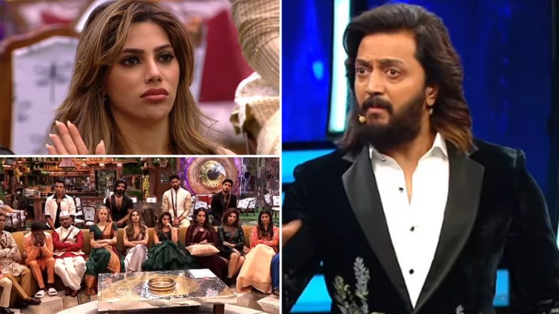 ‘Bigg Boss Marathi Season 5’: Riteish Deshmukh Demands Apology from Nikki Tamboli After She Disrespects ‘Marathi Manus’ on the Show (Watch Video)