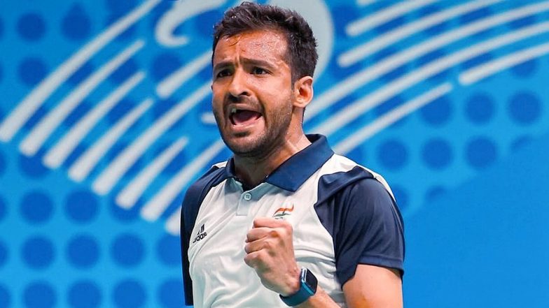 Nitesh Kumar Defeats Indian Compatriot Manoj Sarkar in Men's Singles SL3 Group Stage Para-Badminton Match at Paris Paralympics 2024