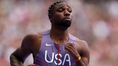 Noah Lyles Finishes Second in Paris Olympics 2024 100 M Sprint Heat, Rival Kishane Thompson Cruises