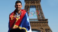 Novak Djokovic Pulls Out of Cincinnati Open After Winning Gold Medal at Paris Olympics 2024