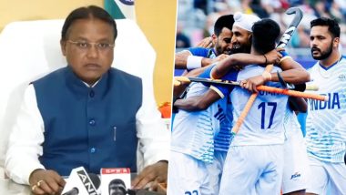 Odisha CM Mohan Charan Majhi Announces INR 4 Crore Cash Reward for Indian Men's Hockey Team After Their Bronze Medal Win at Paris Olympics 2024