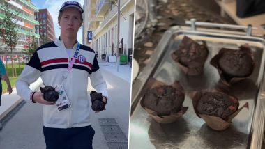 Henrik Christiansen Dubbed as 'Olympic Muffin Man' Can't Stop Eating Chocolate Muffins at the Paris Summer Games, Viral Videos of the Sweet-Toothed Athlete Will Make You Crave For the Dessert