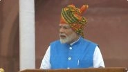 PM Modi Independence Day 2024 Speech: Our Commitment to Reforms Due to Dedication to &lsquo;Nation First&rsquo;, Says Prime Minister Narendra Modi in I-Day Address (Watch Video)