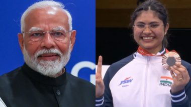 PM Narendra Modi Congratulates Rubina Francis on Her Bronze Medal Win in Women's 10M Air Pistol SH1 Event at Paris Paralympics 2024