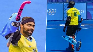 Hockey India Retires Jersey Number 16 in Honour of Legendary Goalkeeper PR Sreejesh After He Ended International Career With Bronze Medal at Paris Olympics 2024