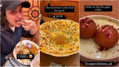 'Paneer, Lachha Parathas, Gulab Jamun' Parineeti Chopra's 'Desi' Indulgence in the UK Will Leave You Drooling (View Photos)