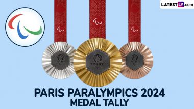 Paris Paralympics 2024 Medal Tally Final Update: China Finish in Top Spot, Great Britain Second; India End in 18th Place Following Record-Breaking Campaign