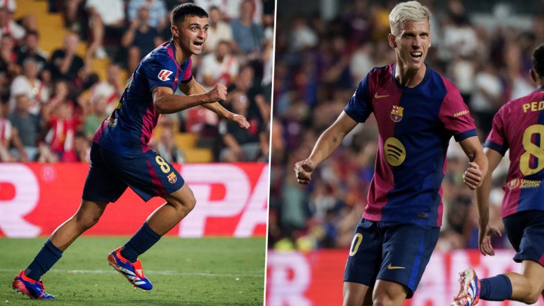 Rayo Vallecano 1–2 Barcelona, La Liga 2024–25: Pedri, Dani Olmo Spark Blaugrana Comeback To Maintain Top Spot