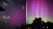 Perseid Meteor Shower and Northern Lights Illuminate Night Sky: Netizens Share Pictures and Videos As Shooting Stars Coincides With Aurora Borealis To Put On Celestial Show