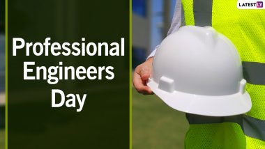 Professional Engineers Day 2024 Wishes and Greetings: WhatsApp Status Messages, Images, HD Wallpapers and SMS for Appreciating Engineers