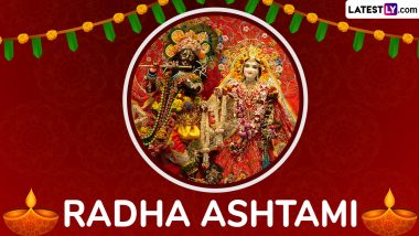 Radha Ashtami 2024 Date and Shubh Tithi: Know the Significance and Puja Rituals of Hindu Festival That Celebrates the Birth of Goddess Radha