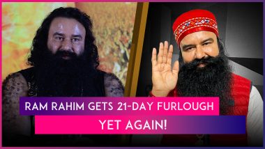 Gurmeet Ram Rahim Singh Granted Furlough Again: Rape Convict Dera Sacha Sauda Chief Gets 21-Day Furlough, 10th Time in 4 Years