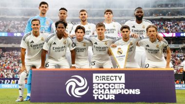 How To Watch Real Madrid vs Chelsea Free Live Streaming Online? Get Telecast Details of Club Friendly 2024 Football Match With Time in IST