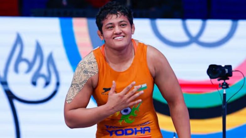 Reetika Hooda at Paris Olympics 2024, Wrestling Free Live Streaming Online: Know TV Channel and Telecast Details for Women's 76 Kg Round of 16 Match