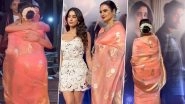 Rekha Kisses and Embraces Janhvi Kapoor at &lsquo;Ulajh&rsquo; Screening; Video of This Heartwarming Moment Is Unmissable &ndash; WATCH