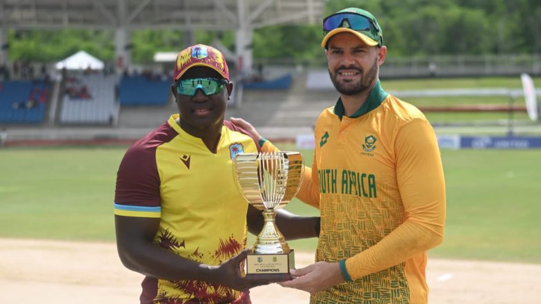 How To Watch WI vs SA Free Live Streaming Online of 3rd T20I 2024? Get Telecast Details of West Indies vs South Africa Cricket Match on TV