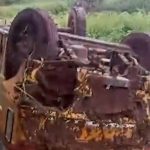 Satna Road Accident: At Least 12 Children Injured After School Bus Overturns in a Village in Madhya Pradesh (Watch Video)