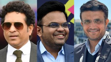 Sachin Tendulkar, Sourav Ganguly and Other Members of Indian Cricket Fraternity Congratulate Jay Shah on His Election As ICC Chairman