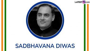 Sadbhavana Diwas 2024 Date, History and Significance: Know About Communal Harmony Day Observed in Honour of Rajiv Gandhi Birth Anniversary