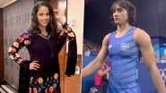 Saina Nehwal Wishes Vinesh Phogat Good Luck for Women's Wrestling 50 Kg Semifinal at Paris Olympics 2024 After Star Grappler's Impressive Show (See Post)