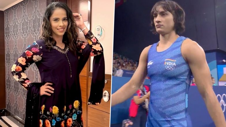 Saina Nehwal Wishes Vinesh Phogat Good Luck for Women's Wrestling 50 Kg Semifinal at Paris Olympics 2024 After Star Grappler's Impressive Show (See Post)