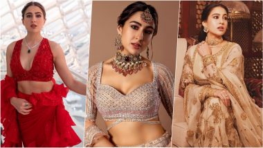 Sara Ali Khan Ethnic Looks: 5 Times Bollywood Actress Served Major Fashion Goals in Traditional Outfits