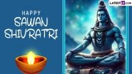 Sawan Shivratri 2024 HD Images and Wallpapers for Free Download Online: Share Lord Shiva Photos, Masik Shivaratri Greetings and Messages on the Auspicious Day